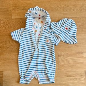 Kissy Kissy Terry Coverup w Hat